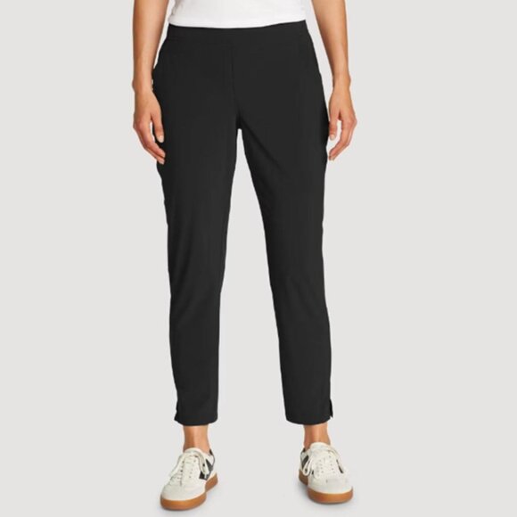 Eddie Bauer black ladies traveler pants in size XL. - Picture 1 of 6